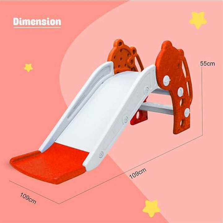 Free Standing and Foldable Slide (Red)