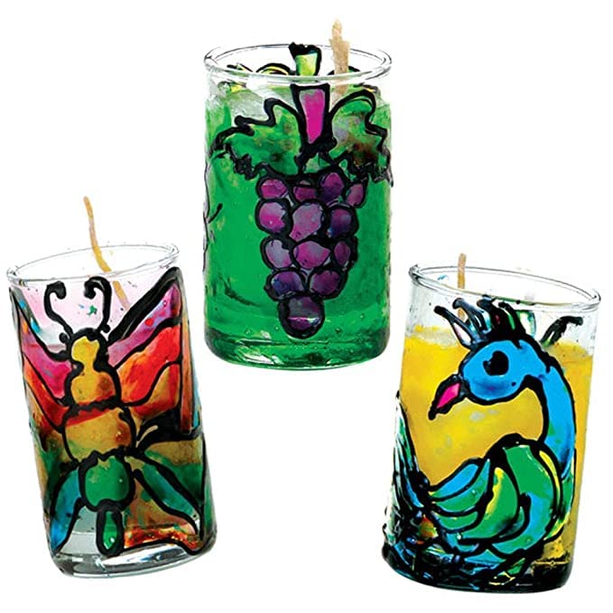 DIY Candle Making Kit (Glass Painting)