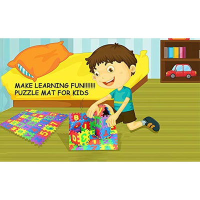 36 Pieces Mini Puzzle Foam Mat