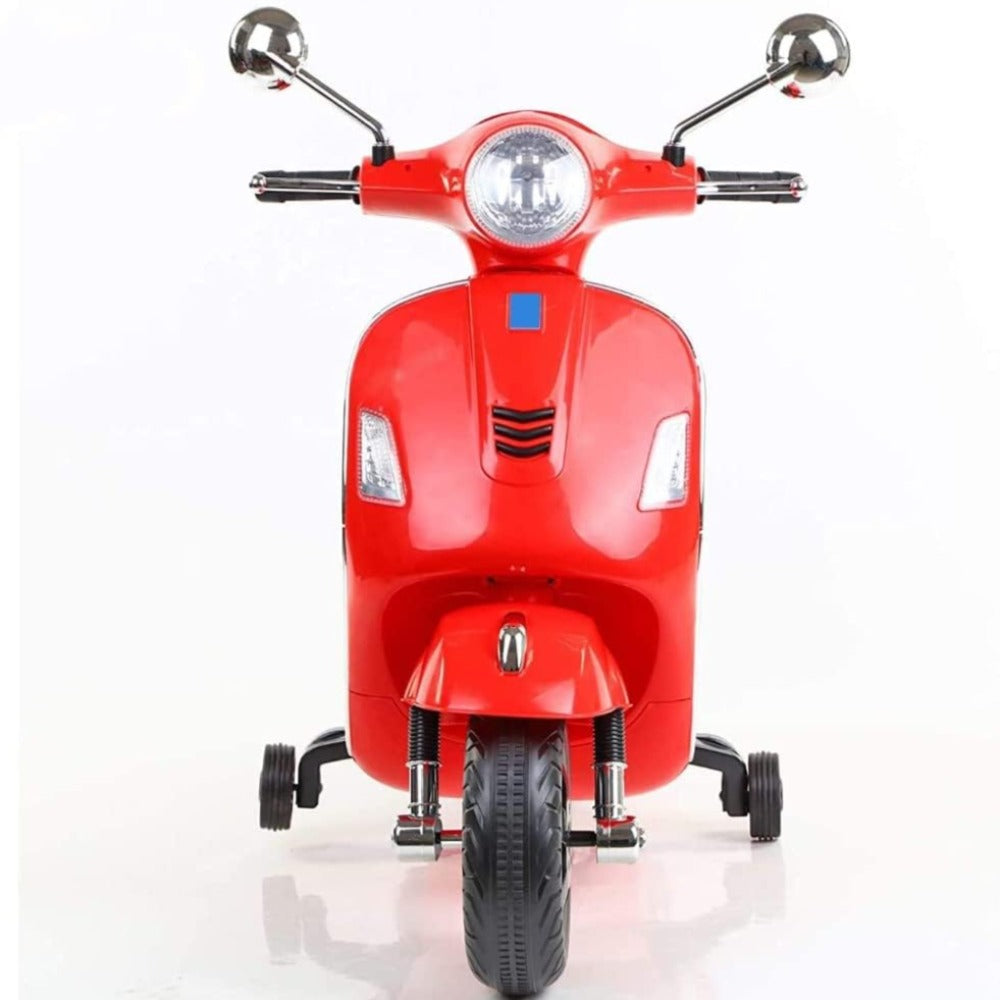 Resembling Vespa Ride-on Electric Scooter with Foot Accelerator (Red) | COD not Available