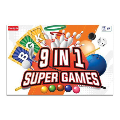 Original Funskool 9 in 1 super Games