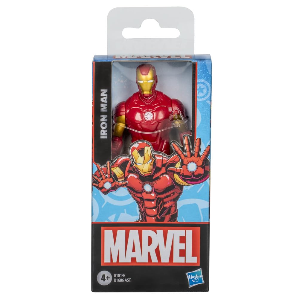 Hasbro 6 Inch Marvel Iron Man Action Figure (3 Years till Grown Ups)