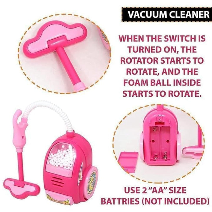 Lovely Household  Kitchen Utility Play Set for Kids | 6-in-1 Set with Lights & Sounds