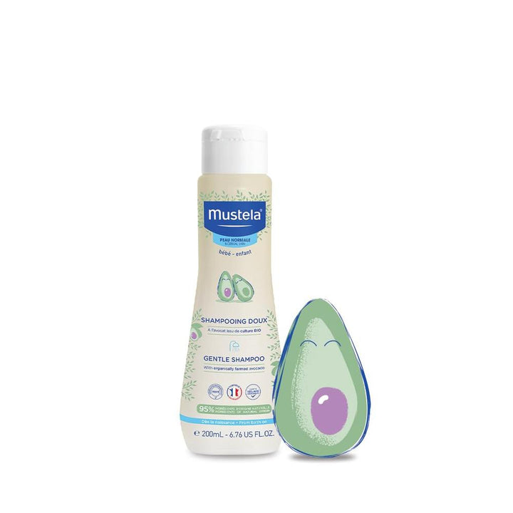 Mustela Gentle Shampoo with 95% Plant-Based Ingredients - 200ml