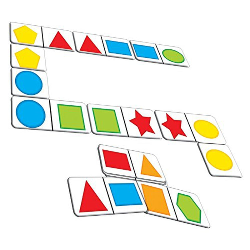 Dominoes - Shapes And Colours Card Game (28 Pieces)