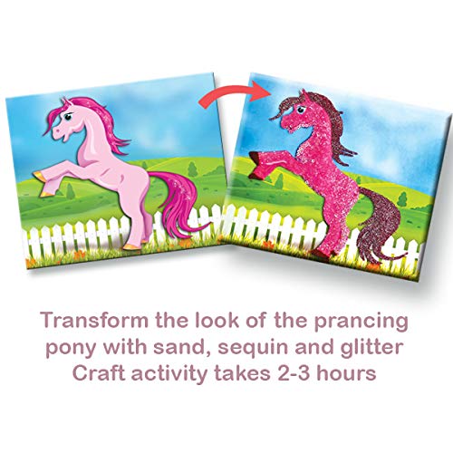 Sparkling Ponies (Sand Art and Craft Kit)