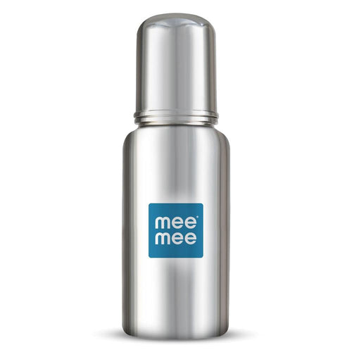 Mee Mee Baby Steel Feeding Bottle | 240ml