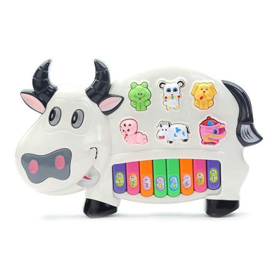 Cow Musical Piano Toy - 8 Numbered Keys