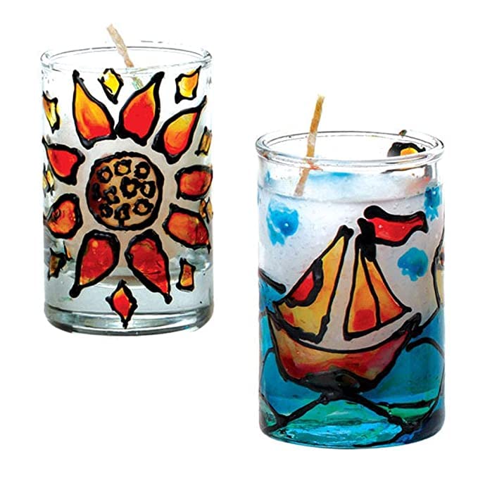 DIY Candle Making Kit (Glass Painting)