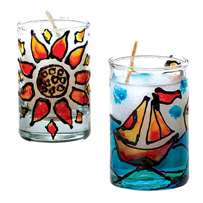 DIY Candle Making Kit (Glass Painting)