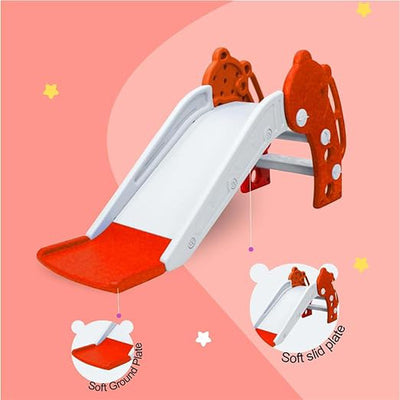 Free Standing and Foldable Slide (Red)