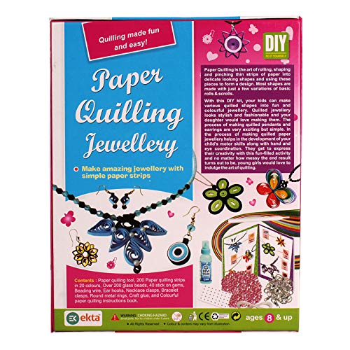 Return Gifts (Pack of 3,5,12) Paper Quilling Jewellery - Activity Kit