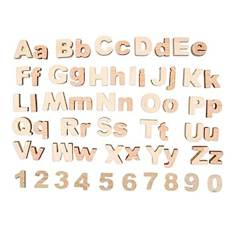 Educational Learning Combo Set Wooden Alphabets Uppercase, Lowercase ...