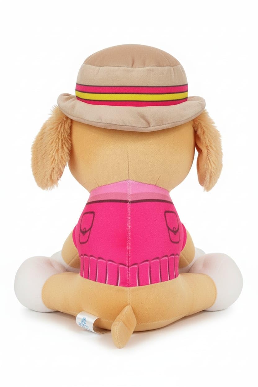 Original Paw Patrol Skye With Hat Soft Toy - 25cm | Paw Patrol Puppy