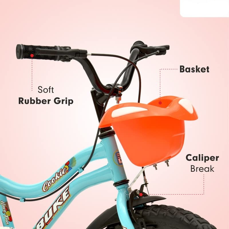 Cokkie 16T Bicycle | Light Blue Glossy | (COD not Available)