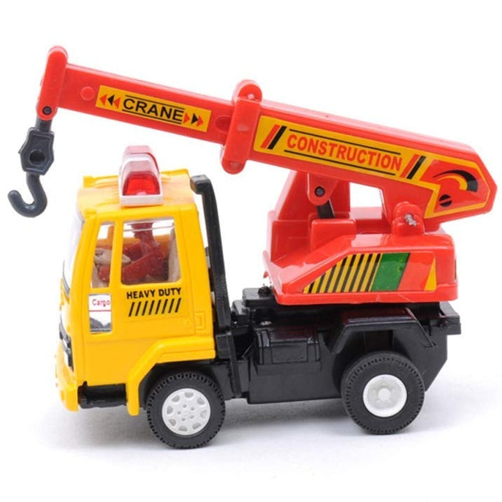 Buy Crane Pull Back Toy Truck - Assorted Colours (BG) on Snooplay India