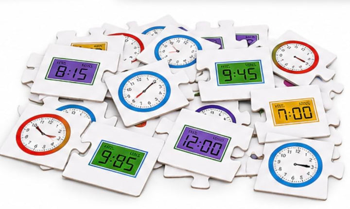Ratna's Match & Learn - Time First Learner Jigsaw Puzzle | 48 Pieces