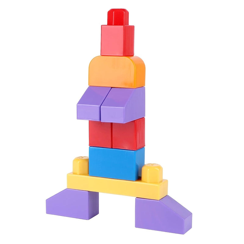 Building & Construction Blocks Educational Toy (Blue Bag - 60 Pieces)