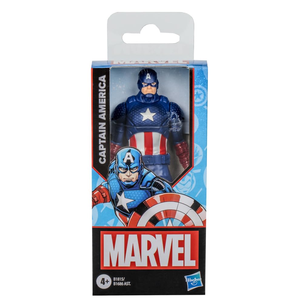 Hasbro 6 Inch Marvel Captain America Action Figure (3 Years till Grown Ups)