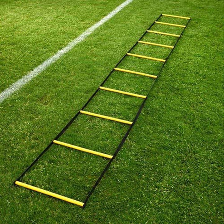 Fitfix 8 Meters Agility Ladder (Round and Heavy) - Super Speed Ladder for Field Sports Training