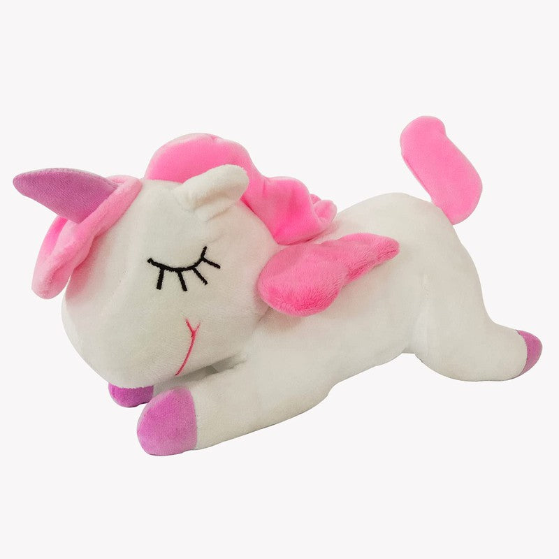 Funny Unicorn Stuffed Animal Plush Soft Toy - Pink 30CM