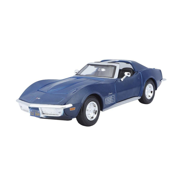 Maisto Original 1970 Corvette Licensed Diecast Car | 1:24 Scale Model (14 Years till Grown Ups)