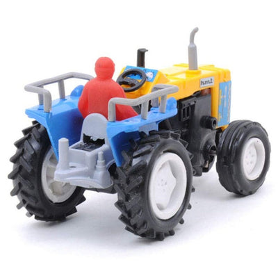 Tractor Pull Back Toy - Assorted Colours