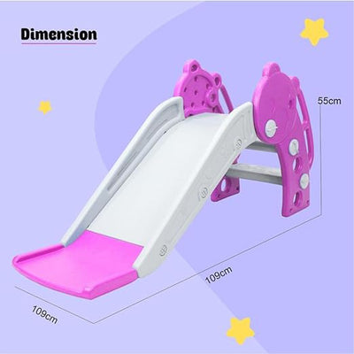 Free Standing and Foldable Slide (Pink)