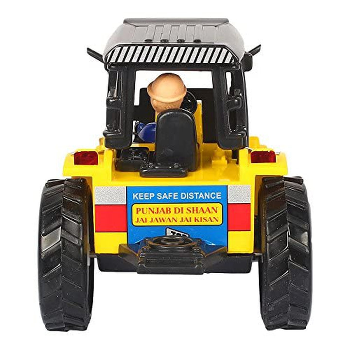 Tractor Maintenance Free Pullback Spring Action Race Toy