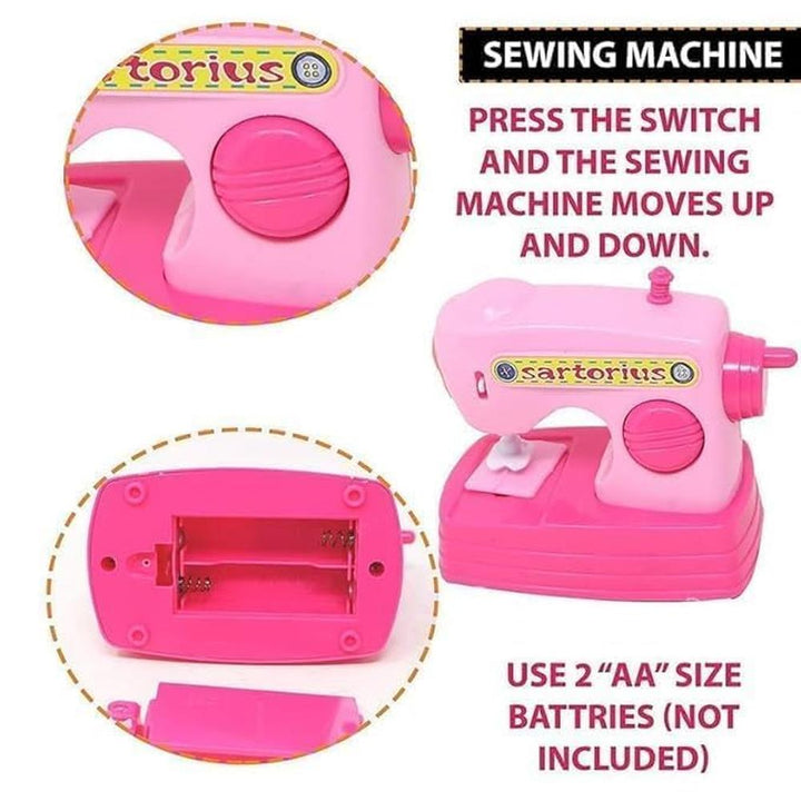 Lovely Household  Kitchen Utility Play Set for Kids | 6-in-1 Set with Lights & Sounds