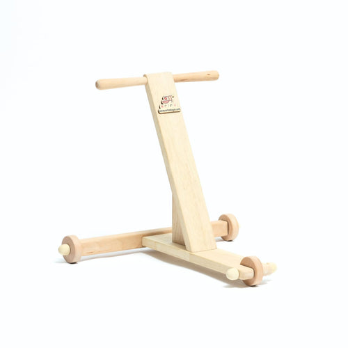 Ariro Toy's Traditional Wooden Push Wagon (9 months - 1.5 Years)