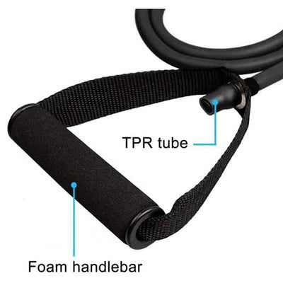 Fitfix Resistance Tube (Single Tone Tube) | Heavy Quality Band for Strength Training