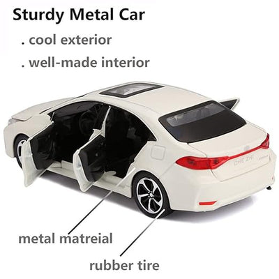 Resembling 1:32 Diecast Metal Car Model Corolla Toy Car