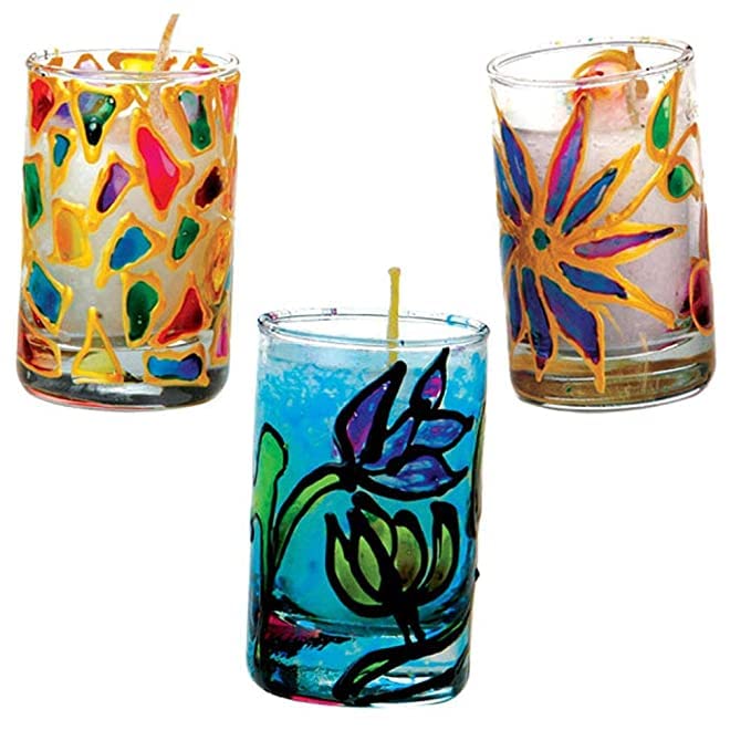 DIY Candle Making Kit (Glass Painting)