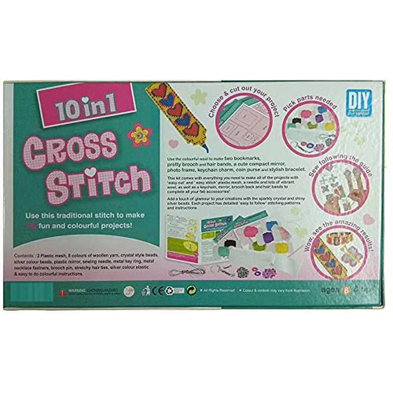 10 in 1 Cross Stitch (DIY Kit)