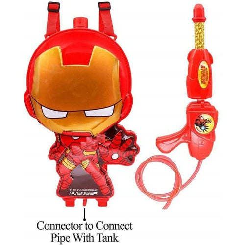 Star Toys Cartoon Design Backpack Water Blaster Pichkari | Powerful High Pressure Tank Spray