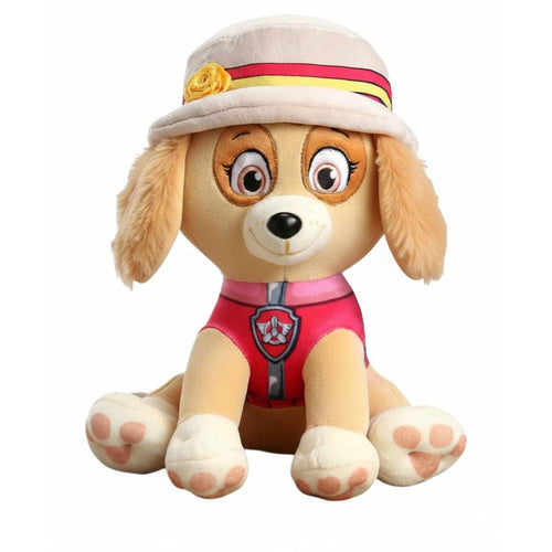 Original Paw Patrol Skye With Hat Soft Toy - 25cm | Paw Patrol Puppy