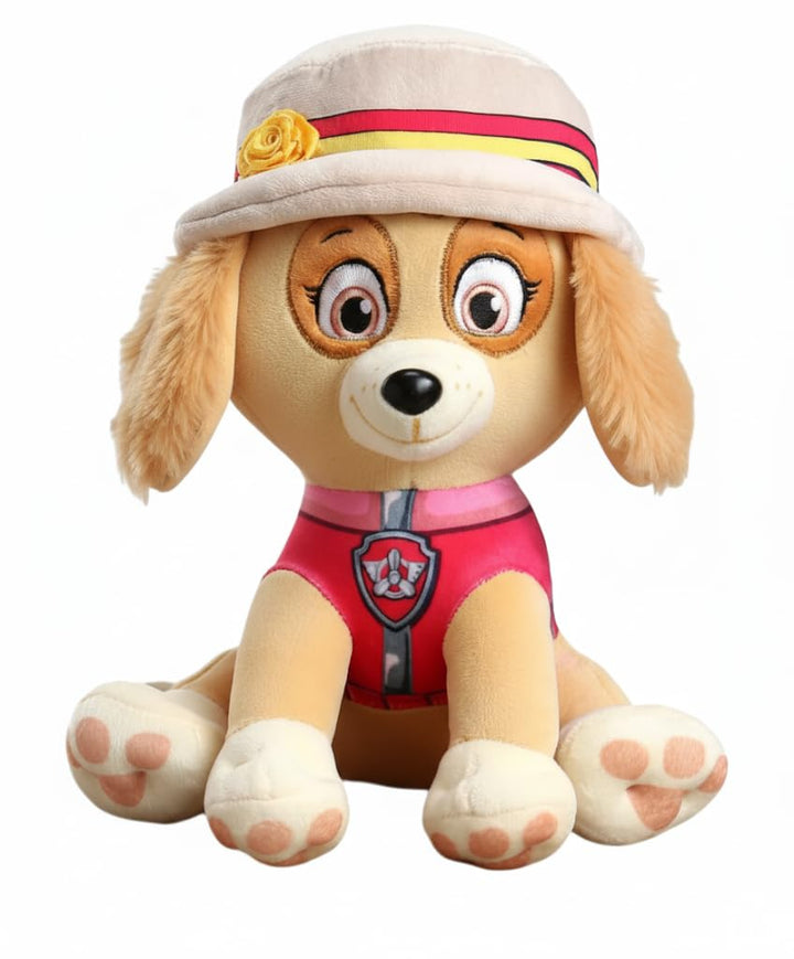 Original Paw Patrol Skye With Hat Soft Toy - 25cm | Paw Patrol Puppy