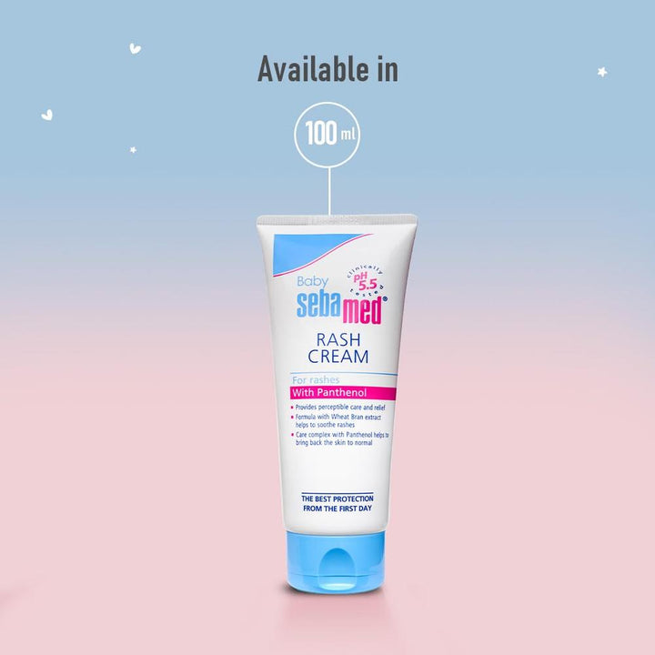 Sebamed Baby Rash Cream - 100ml | Fast Rash Healing