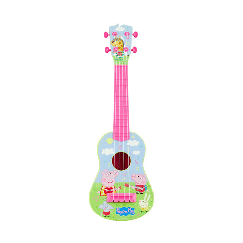 Pink Cartoon My First Guitar | Musical Toy Guitar for Kids | Fun Pretend Play Instrument