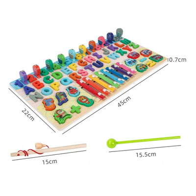 Alphanumeric Play The Piano 6 in 1 Musical Toy