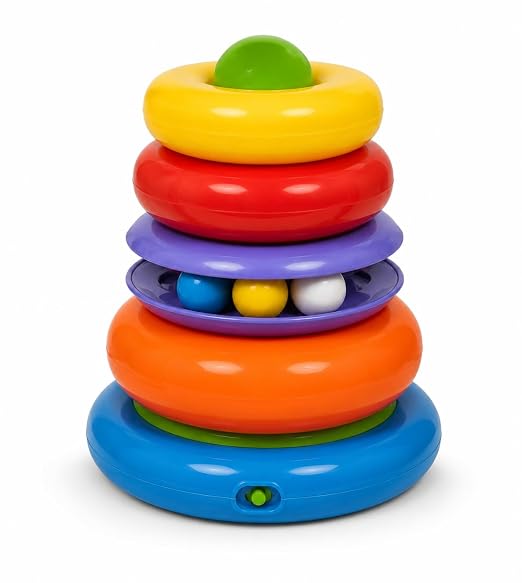 Innovador Musical Stacker Toy for Babies | Stacking Rings, Lights & Sound Feature