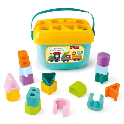 Alphabets And Shapes Learning Building Blocks | Baby Building Block Toys For Kids