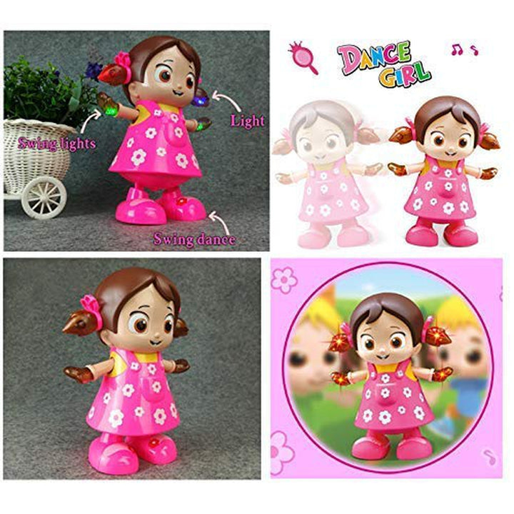 Musical Singing Doll with Bump and Go, Walking, Flashing Lights, Singing & Dancing Doll Toy