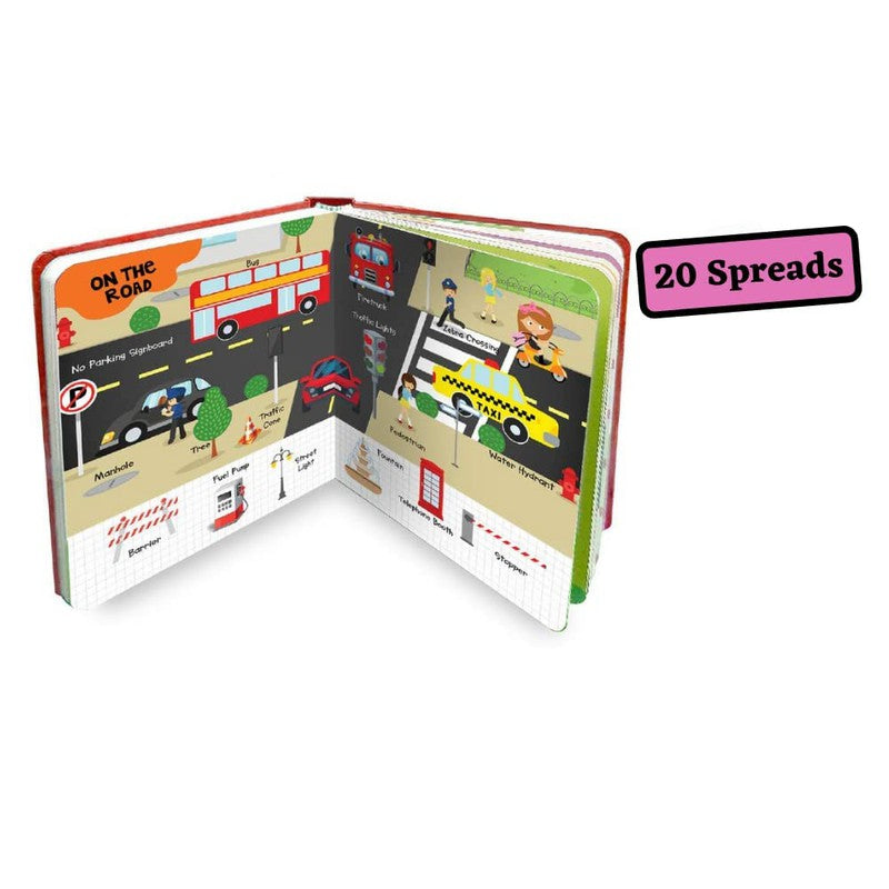 Illustrated Picture Dictionary Board Book: Colourful images to Enhance ...