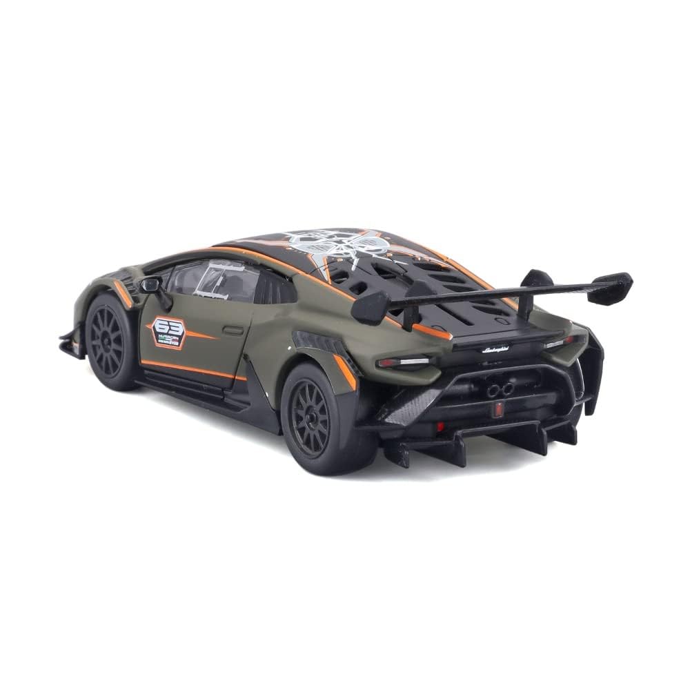 Bburago Original Licensed Lamborghini Huracan Super Trofeo EVO2 Diecast Car (Acrylic Box) | 1:43 Scale