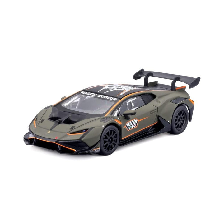 Bburago Original Licensed Lamborghini Huracan Super Trofeo EVO2 Diecast Car (Acrylic Box) | 1:43 Scale