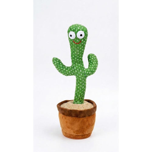 Dancing Cactus Toy for Kids | Talking, Singing & Voice Repeat Toy with LED Lights