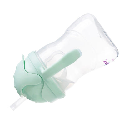 Weighted Straw Sippy Cup 240ml Pistachio Light Green