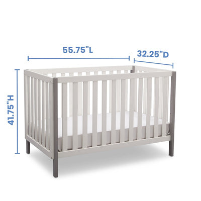 Milo 3-In-1 Convertible Crib/Toddlers Bed | COD Not Available